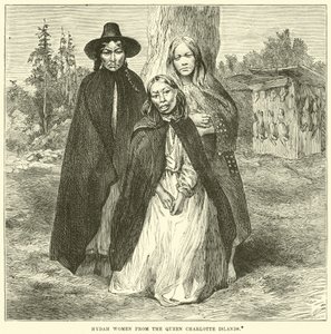 Donne Hydah delle Isole Regina Carlotta