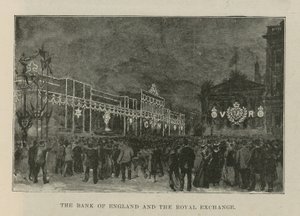 Illuminazioni e decorazioni nella Città di Londra da English School