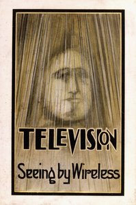 Copertina illustrata per la prima edizione di "Television, 1926