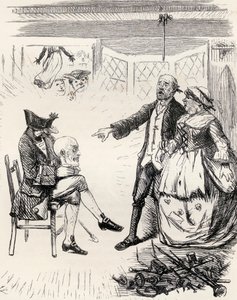 Illustrazione dopo J. Leech per la poesia 