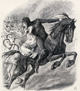 Illustrazione dopo J. Tenniel per la poesia 