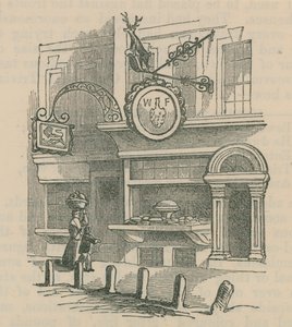 Illustrazione che raffigura la parte anteriore di un negozio da English School