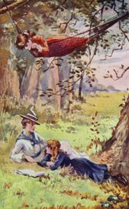 Illustrazione per A World of Girls di L T Meade da English School