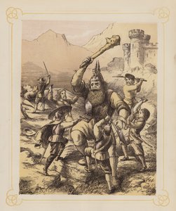 Illustrazione per Il progresso del pellegrino di Bunyan