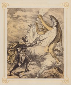 Illustrazione per Il progresso del pellegrino di Bunyan da English School