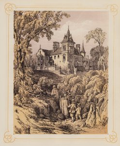 Illustrazione per Il progresso del pellegrino di Bunyan da English School