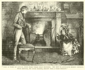 Illustrazione per David Copperfield (incisione) da English School