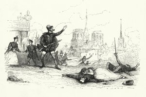 Illustrazione per Les Huguenots di Giacomo Meyerbeer (incisione) da English School