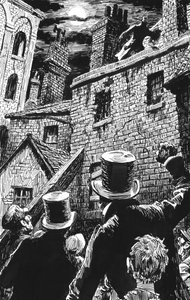 Illustrazione per Oliver Twist di Charles Dickens