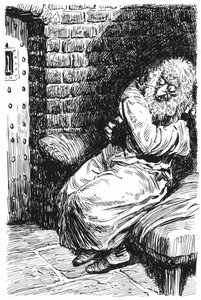 Illustrazione per Oliver Twist di Charles Dickens da English School