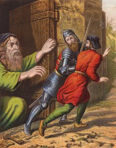 Illustrazione per Il Viaggio del Pellegrino di John Bunyan da English School