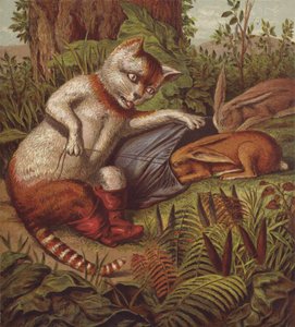 Illustrazione per Il gatto con gli stivali da English School