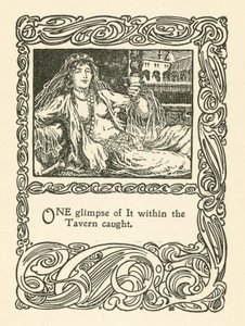 Illustrazione per Rubaiyat di Omar Khayyam (litografia)