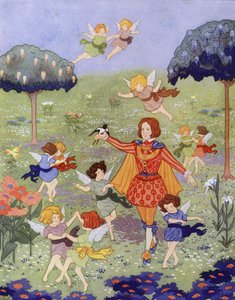 Illustrazione per Il Principe Felice di Oscar Wilde da English School