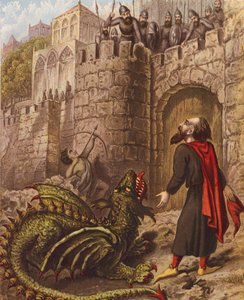 Illustrazione per La Guerra Santa di John Bunyan da English School