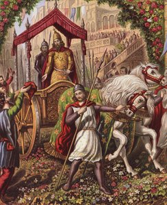 Illustrazione per La guerra santa di John Bunyan da English School