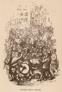 Illustrazione per The Newcomes di Thackeray da English School