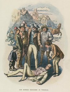 Illustrazione per The Newcomes di Thackeray da English School