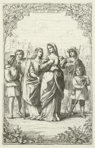Illustrazione per Il progresso del pellegrino di John Bunyan