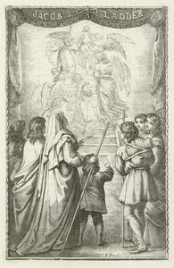 Illustrazione per Il progresso del pellegrino di John Bunyan da English School