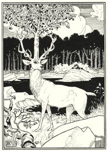 Illustrazione per Le avventure del barone di Münchhausen (incisione) da English School
