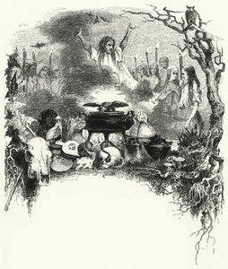 Illustrazione per il balletto, La Sylphide (incisione)