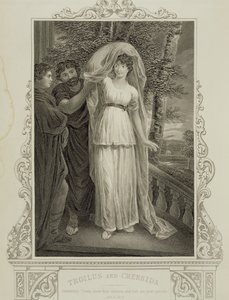 Illustrazione da Troilo e Cressida, Atto III, Scena 2, di William Shakespeare (1564-1616) da English School
