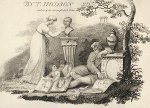 Illustrazione da un libro di Thomas Hodson, autore di The Accomplished Tutor (incisione) da English School