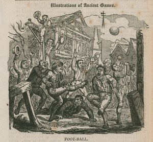 Illustrazioni di giochi antichi: Calcio da English School