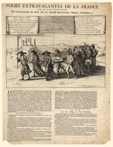 Morte immaginata del re Guglielmo III da English School