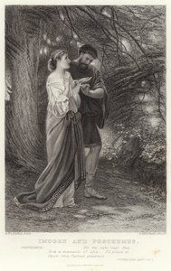 Imogene e Postumo, Cimbelino, Atto I, Scena 2