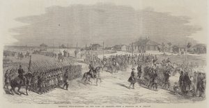 Quartier generale imperiale al campo di Chalons da English School