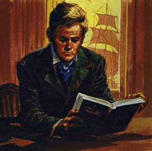 In Inghilterra, Conrad iniziò a imparare l