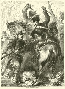 Nella battaglia di Dreux, novembre 1870 da English School