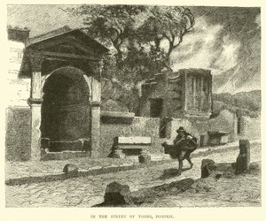Nella Strada delle Tombe, Pompei