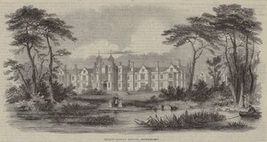 Orfanotrofio Infantile, Snaresbrook (incisione) da English School