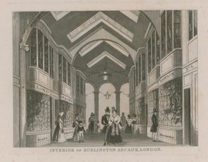 Interno di Burlington Arcade da English School