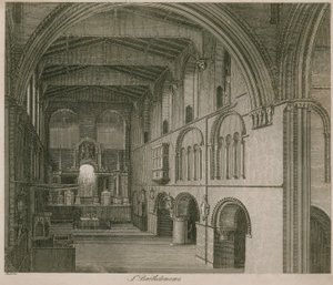 Interno della Chiesa di San Bartolomeo il Grande da English School