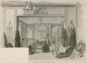 Interno del Jays Mourning Establishment, Regent Street, Londra
