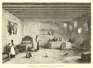 Interno di una casa di senatori montenegrini