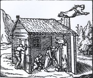 Interno di una casa di streghe, 1579