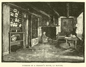 Interno di una casa di contadini, La Manche