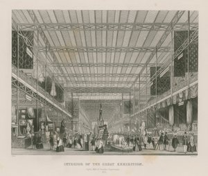 Interno della Grande Esposizione, 1851, Dipartimenti di Ceylon, Malta e Canada da English School