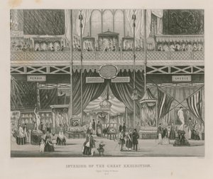 Interno della Grande Esposizione, 1851, Egitto, Turchia e Grecia da English School