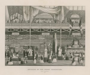 Interno della Grande Esposizione, 1851, Dipartimento Italiano da English School