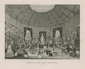 Interno della Grande Esposizione, 1851, Dipartimento Zollverein da English School