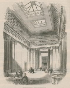 Interno della Hall of Commerce da English School