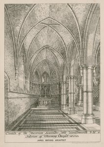 Interno della Cappella del Mattino da English School