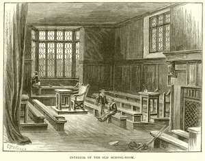 Interno della vecchia aula