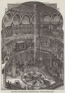 Interno del Panopticon, Leicester-Square da English School